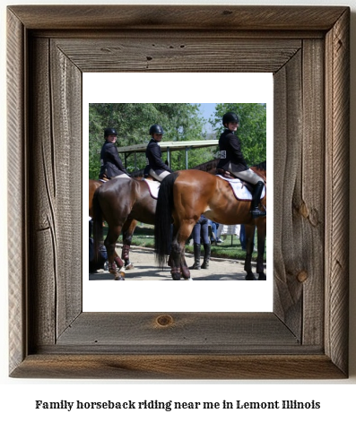 family horseback riding near me in Lemont, Illinois